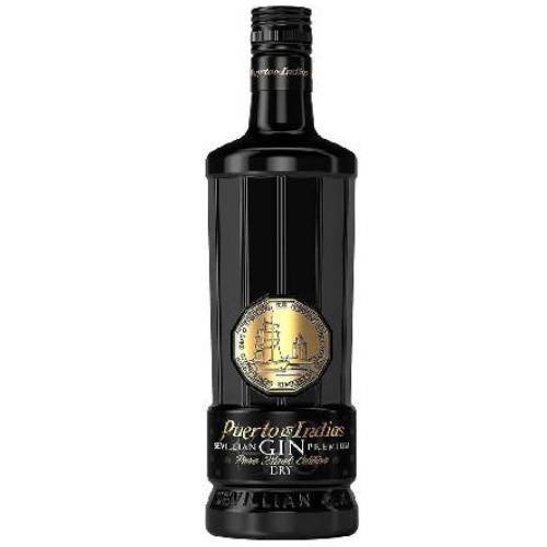 Puerto De Indias Sevillian Premium Black Edition Gin - 750ML