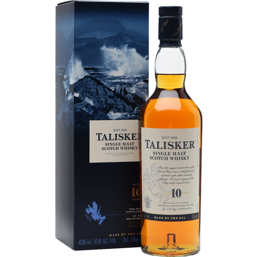 Talisker Scotch Single Malt 10 Year - 750ML