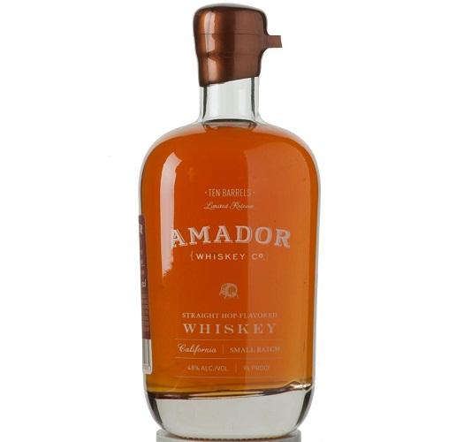 Amador Ten Barrels Straight Hop-Flavored Whiskey - 750ML