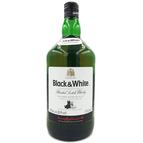 Black & White Scotch 80@ - 1.75L