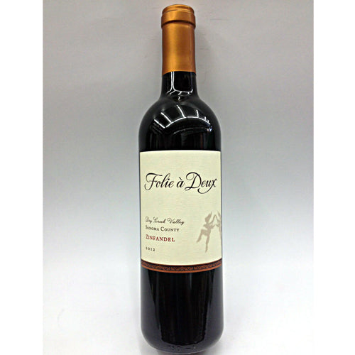 Folie A Deux Zinfandel Sonoma Dry Creek - 750ML