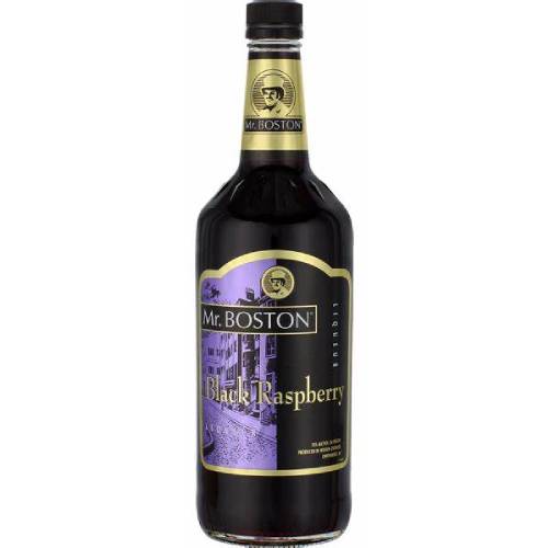 Mr. Boston Liqueur Black Raspberry - 1L