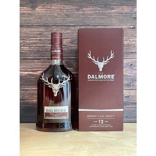 The Dalmore Aged 12 Years Sherry Cask Select Single Malt Scotch Whisky - 750ML