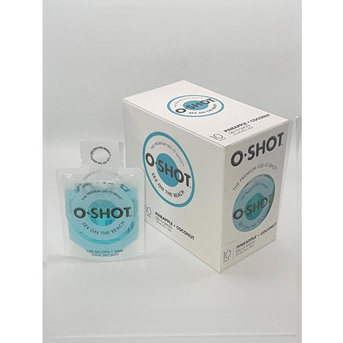 O-Shot Premium Gel O Shot Sex on the Beach Pineapple Coconut 10pk (50ml)