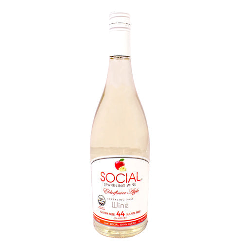 Social Elderflower Apple Sake 750ML