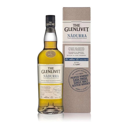 Glenlivet Scotch Single Malt Nadurra Peated Whisky Cask Finish - 750ML