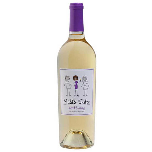 Middle Sister Sweet sassy Moscato 750ML